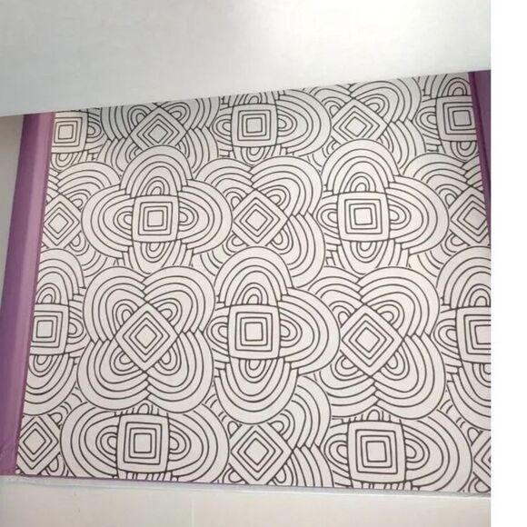 Spicebox Meditative Coloring Kit 50 Coloring Sheets 10 Markers 5 Gel Pens - Picture 16 of 16